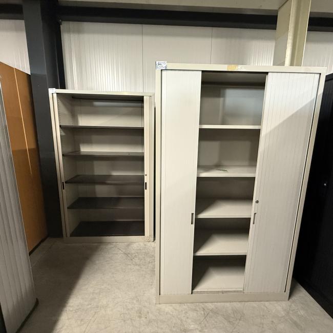  - 4x van blerk werkplaats garage kasten met roldeuren (62)