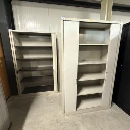  - 4x van blerk werkplaats garage kasten met roldeuren (63)