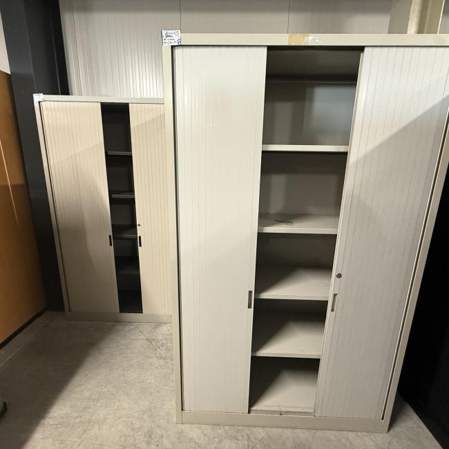  - 4x van blerk werkplaats garage kasten met roldeuren (59)