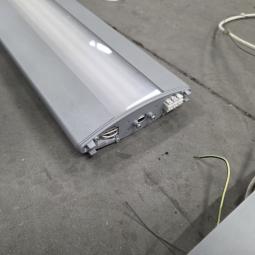  - lange 2-delige  hanglamp afm 2x130x20x5 cm  (5)