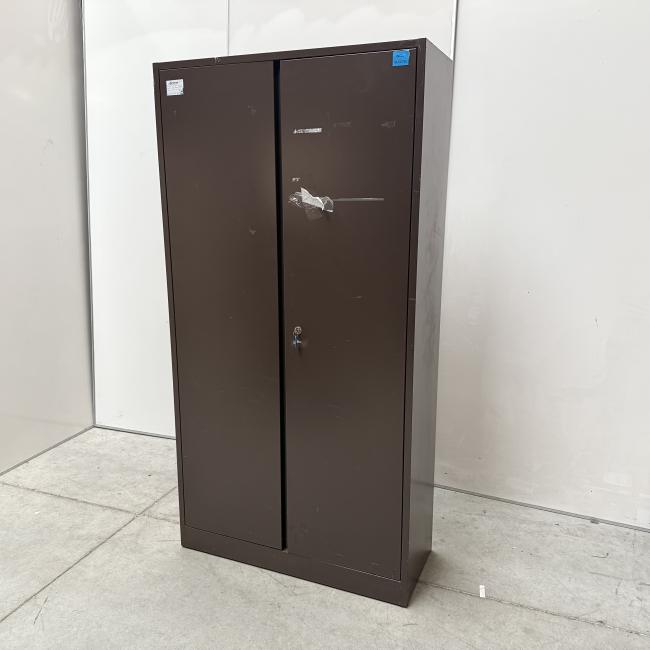  - 1x bruine stalen werkplaatskast (2)