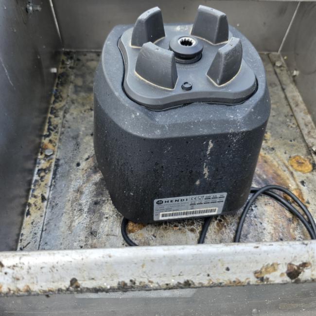  - RVS TRANSPORTWAGEN  160 MM ZWENKWIELEN  (5)