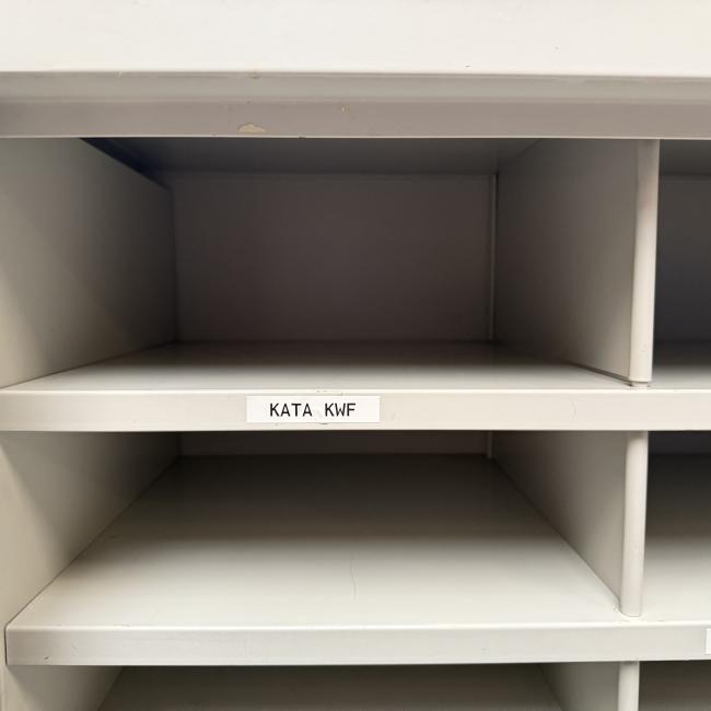  - ahrend zware degelijke stalen kast met heel veel schappen vakken (4)