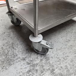  - rvs transportwagen afm 82x52x95 hoog  (3)