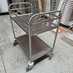  - rvs transportwagen afm 82x52x95 hoog  (4)