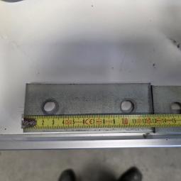  - 150 stuks metalen strip 130x50 mm 6 mm dik  (2)