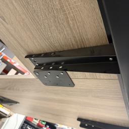  - 2x choreo hoekbureau met nieuw blad midden eiken (36)