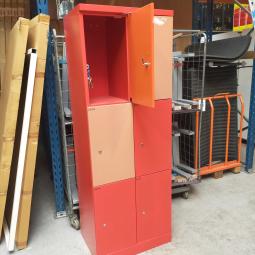  - 8x 6-deurs diverse kleuren deuren (8)