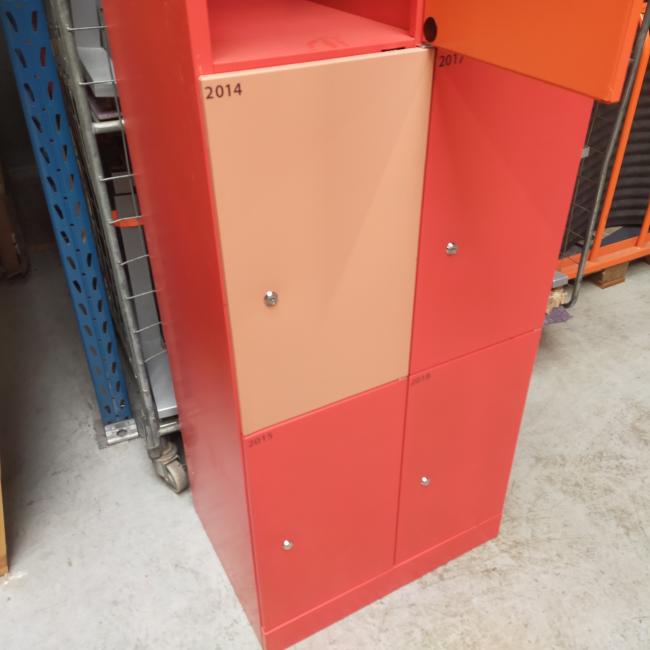  - 8x 6-deurs diverse kleuren deuren (12)