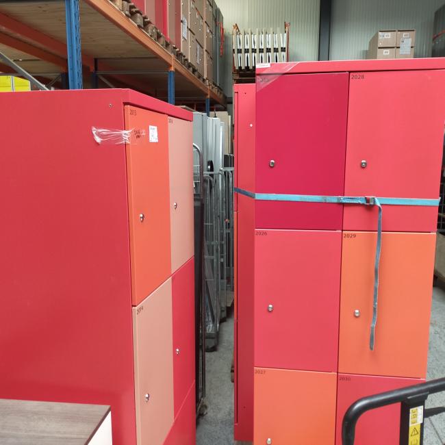  - 8x 6-deurs diverse kleuren deuren (24)