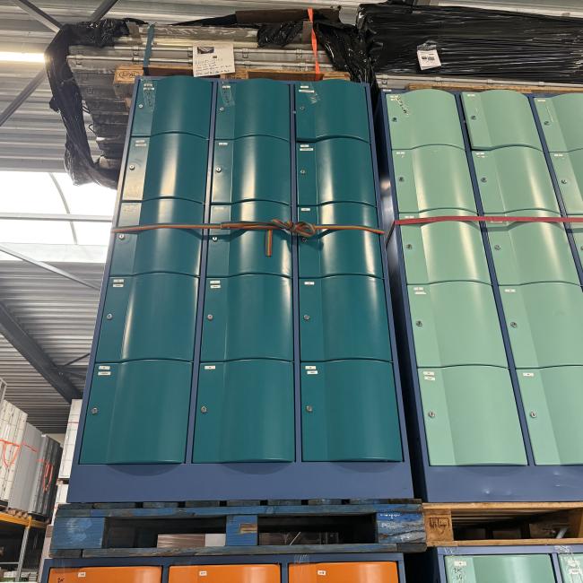  - 8x CP 15-deurs diverse kleuren (4068)