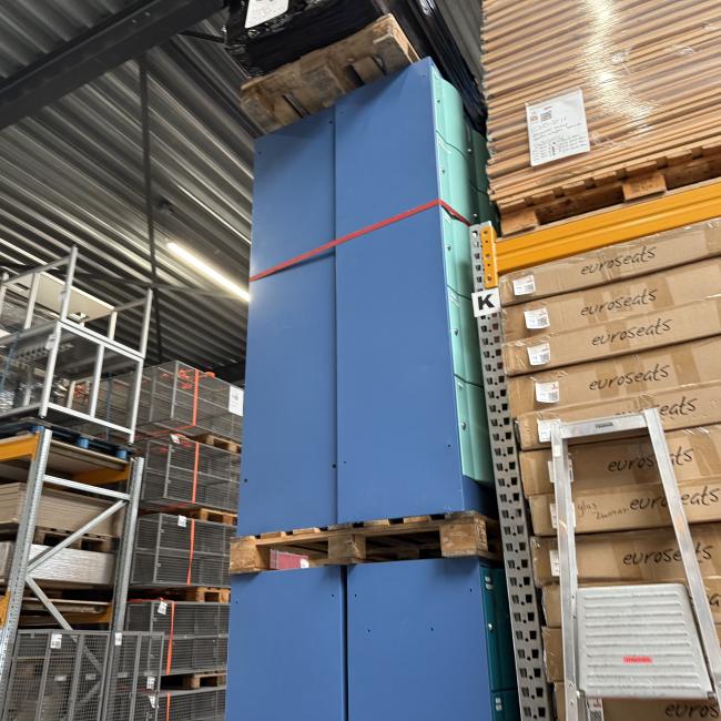  - 8x CP 15-deurs diverse kleuren (4071)