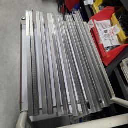  - 8 sets RVS schapdragers 