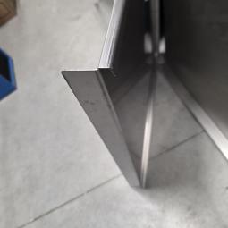  - 10x RVS schappen afm 59x59 cm  (4)