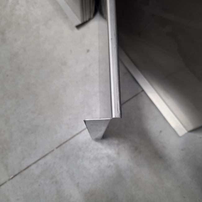  - 10x RVS schappen afm 59x59 cm  (5)