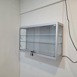  - wand vitrinekast afm 100x60x26 cm  (6)