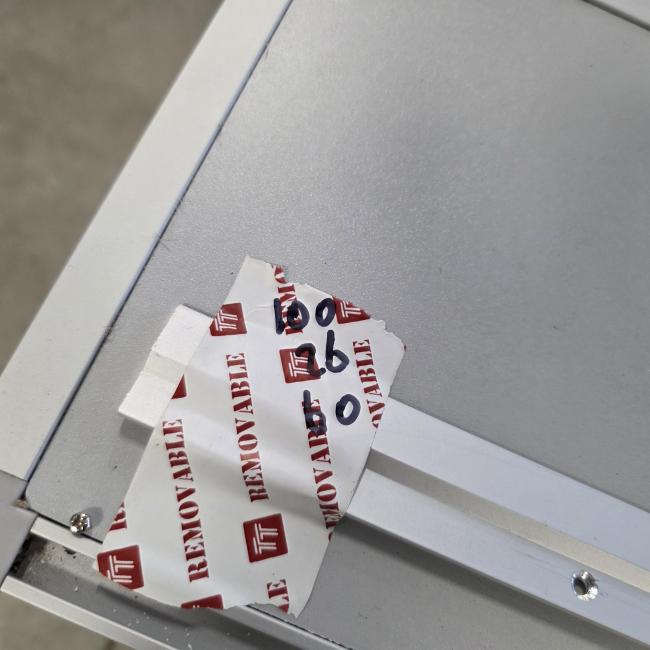  - wand vitrinekast afm 100x60x26 cm  (2)