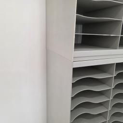  - kunststof brievenbak postvakkenkast afm 67x78x31 bxhxd  (3)