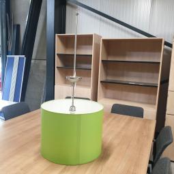  - aantal hanglampen plafondlampen met RVS ophangstang in hoogte verstelbaar  (8)