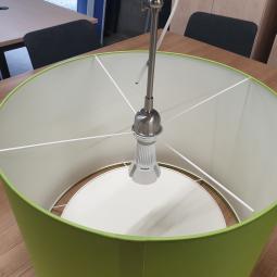  - aantal hanglampen plafondlampen met RVS ophangstang in hoogte verstelbaar  (9)