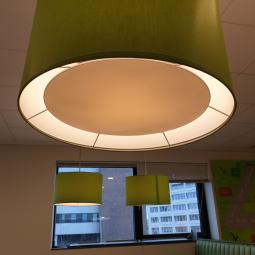  - aantal hanglampen plafondlampen met RVS ophangstang in hoogte verstelbaar  (11)