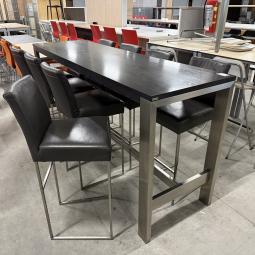  - Set 1x hoge tafel met 8 barkrukken BERT PLANTAGIE (31)