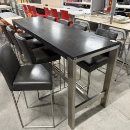  - Set 1x hoge tafel met 8 barkrukken BERT PLANTAGIE (30)