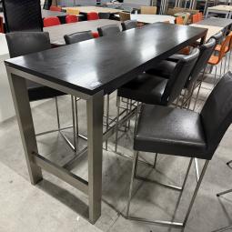  - Set 1x hoge tafel met 8 barkrukken BERT PLANTAGIE (25)