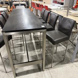  - Set 1x hoge tafel met 8 barkrukken BERT PLANTAGIE (22)