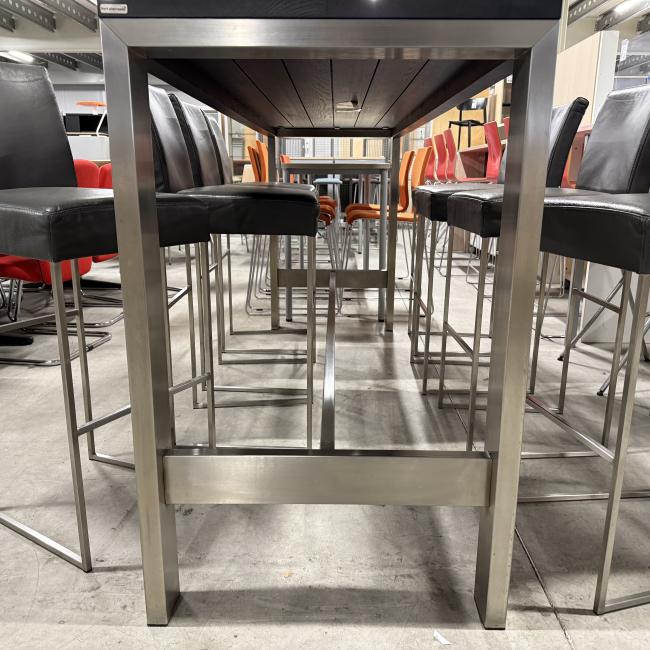  - Set 1x hoge tafel met 8 barkrukken BERT PLANTAGIE (20)