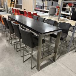 - Set 1x hoge tafel met 8 barkrukken BERT PLANTAGIE (16)