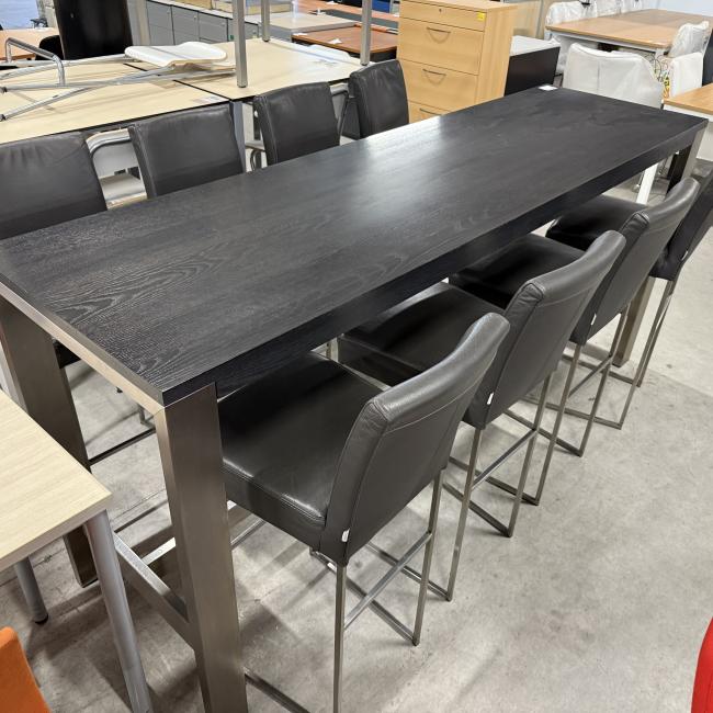  - Set 1x hoge tafel met 8 barkrukken BERT PLANTAGIE (14)