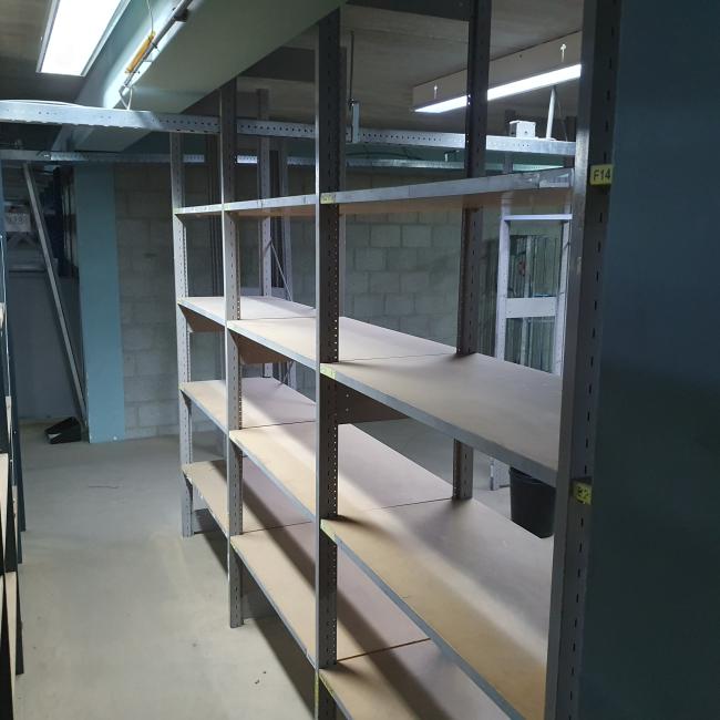  - bruynzeel montex grijs stelling 3 meter hardboard schappen (2)