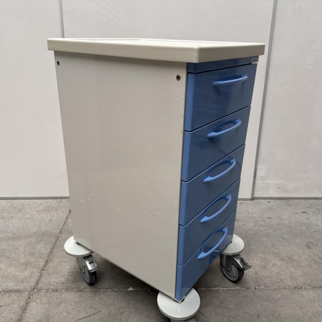  - 1x Oostwoud medische trolley behandelwagen (1)