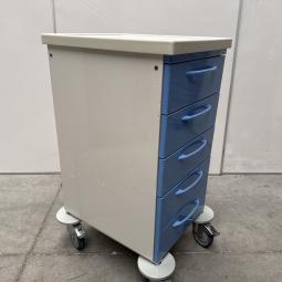  - 1x Oostwoud medische trolley behandelwagen (1)