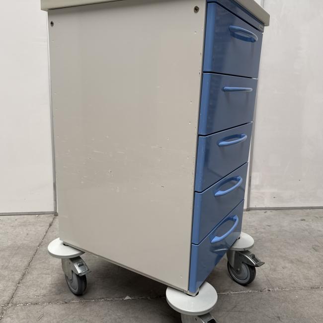  - 1x Oostwoud medische trolley behandelwagen (2)