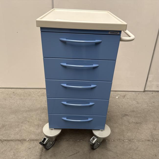  - 1x Oostwoud medische trolley behandelwagen (9)