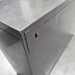  - STALEN KAST WAND  100X30X70 CM  (6)