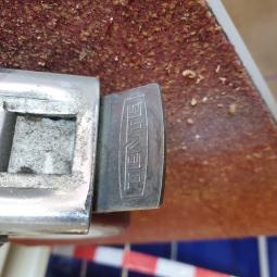  - zware set geremde zwenk en bokwielen 200 mm totale hoogte 250 mm merk TENTE  (5)