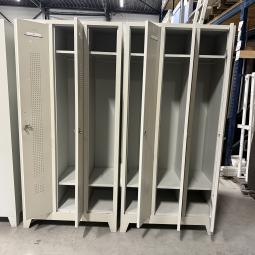  - partij 3-deurs met verschillende draaiknop of omlegslot en met of zonder handgrepen (2)