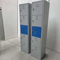  - set lockerkasten afm 190x42x45 diep deur 35x35 cm  (3)