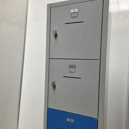  - set lockerkasten afm 190x42x45 diep deur 35x35 cm  (7)