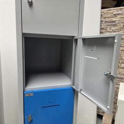  - set lockerkasten afm 190x42x45 diep deur 35x35 cm  (10)