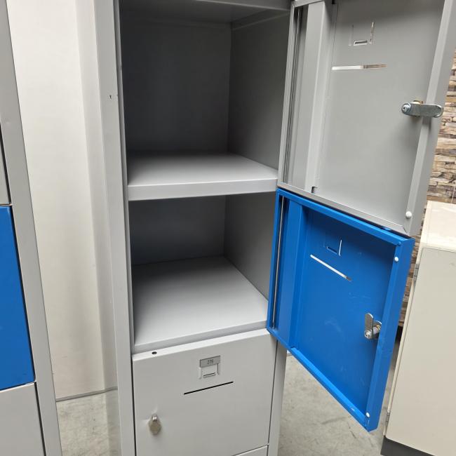  - set lockerkasten afm 190x42x45 diep deur 35x35 cm  (11)
