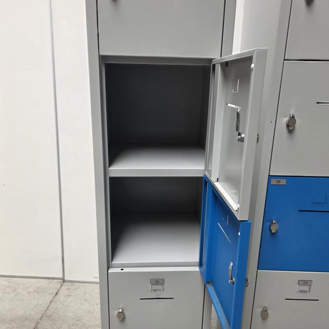  - set lockerkasten afm 190x42x45 diep deur 35x35 cm  (1)