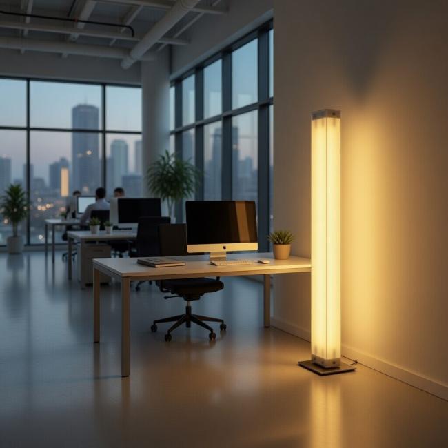  - BeluxTwilight Led Acryl-glas wit vloerlamp 1 (1)