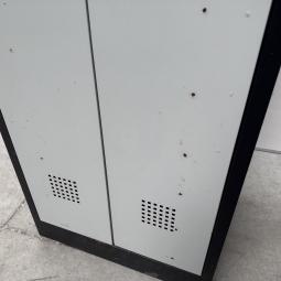  - 1x 180 cm hoog locker hang leg met schade intensief gebruikt !!! (2)