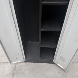  - 1x 180 cm hoog locker hang leg met schade intensief gebruikt !!! (14)