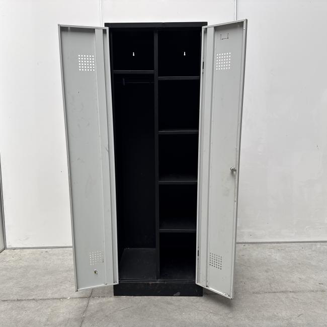  - 1x 180 cm hoog locker hang leg met schade intensief gebruikt !!! (18)