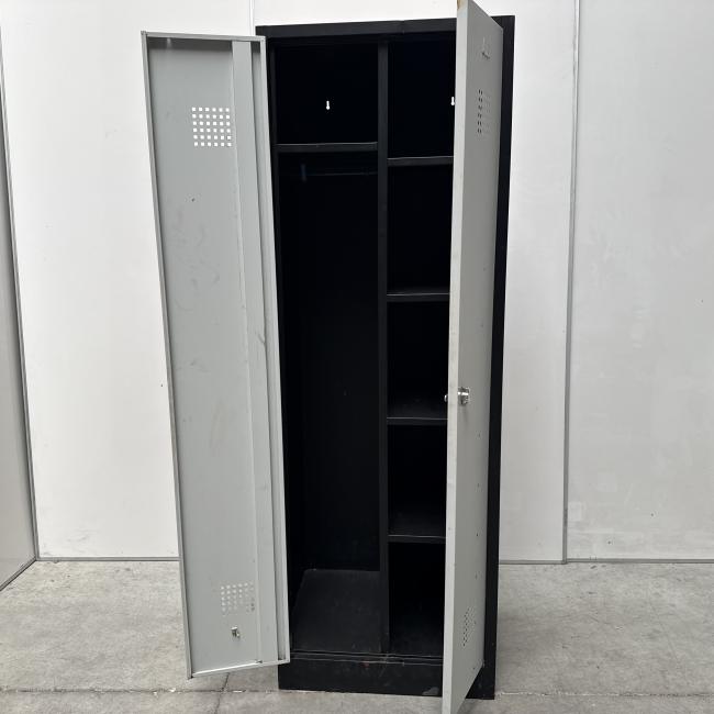  - 1x 180 cm hoog locker hang leg met schade intensief gebruikt !!! (19)